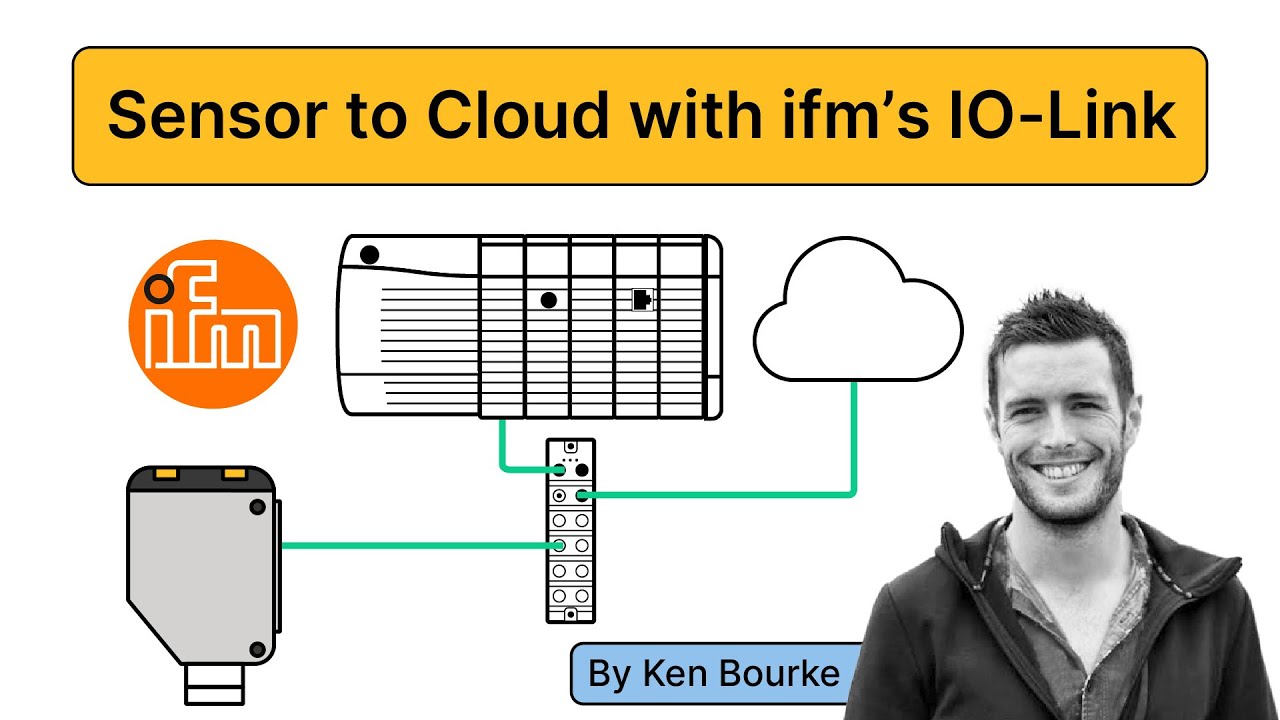 Data Sharing from Sensor to Cloud via ifm's IO-Link