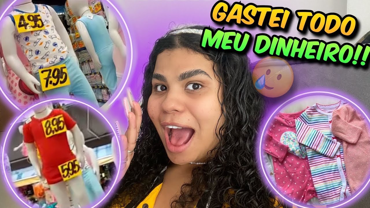 FUI NA LOJA DE ENXOVAL DE BEB&Ecirc; MAIS BARATA DO BRASIL e comprei muita coisa  !!!