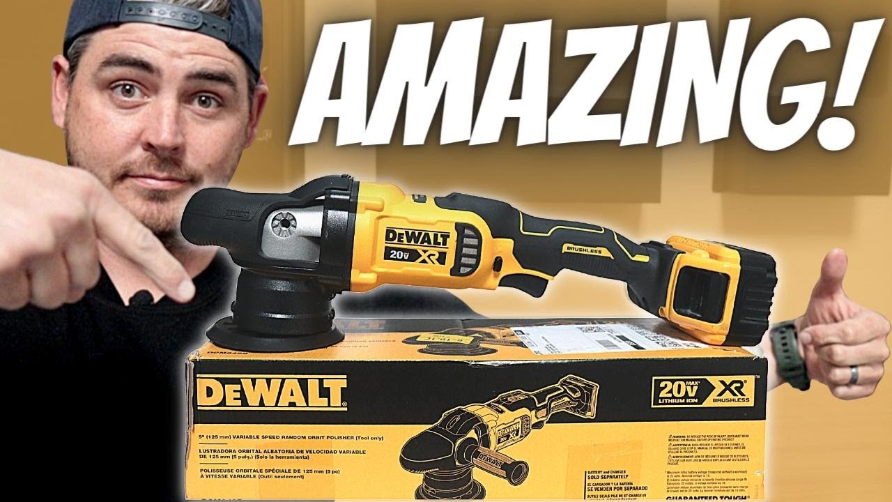 Dewalt 20V Dual Action Polisher - an Amazing Car Detailing Tool