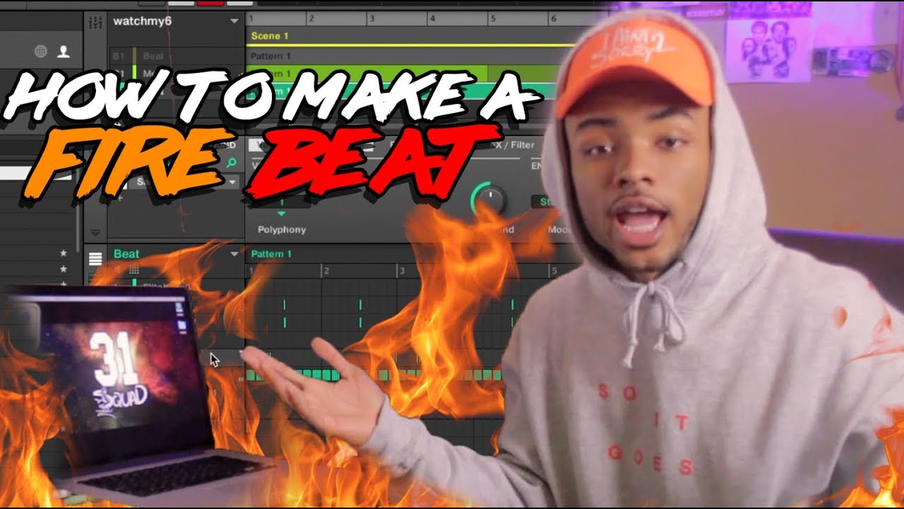 How To Make A Fire Beat IN 5 MINUTES!!!