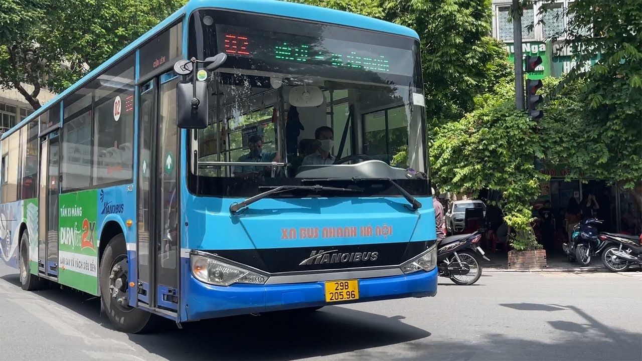 City Bus and Coach in Hanoi, Vietnam