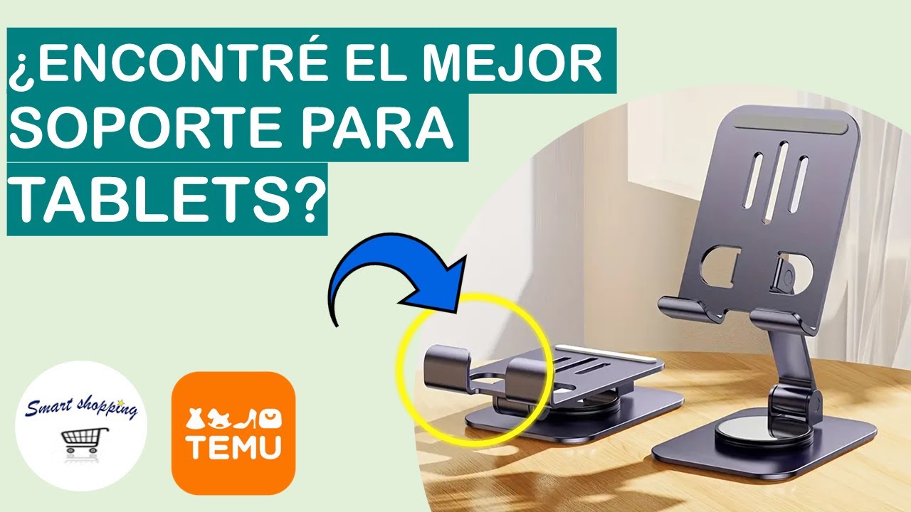 Mini Soporte para tablet que sí o sí debes de tener By Temu!