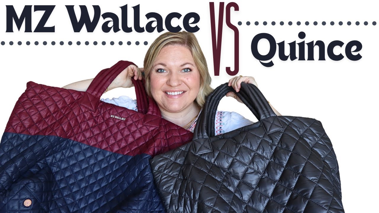 MZ Wallace VS Quince Bag Comparison