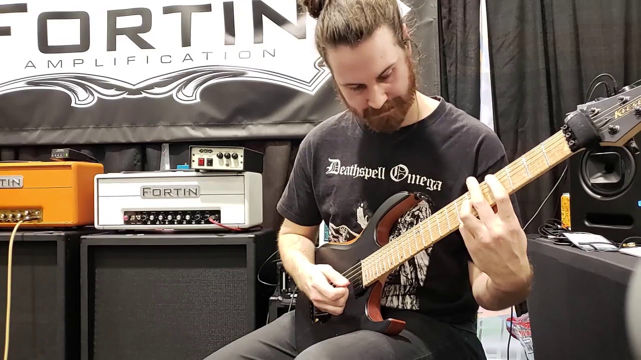 Justin McKinney - NAMM 2019 Fortin NTS Suite demo - "DEUS DECEPTOR" - The Zenith Passage