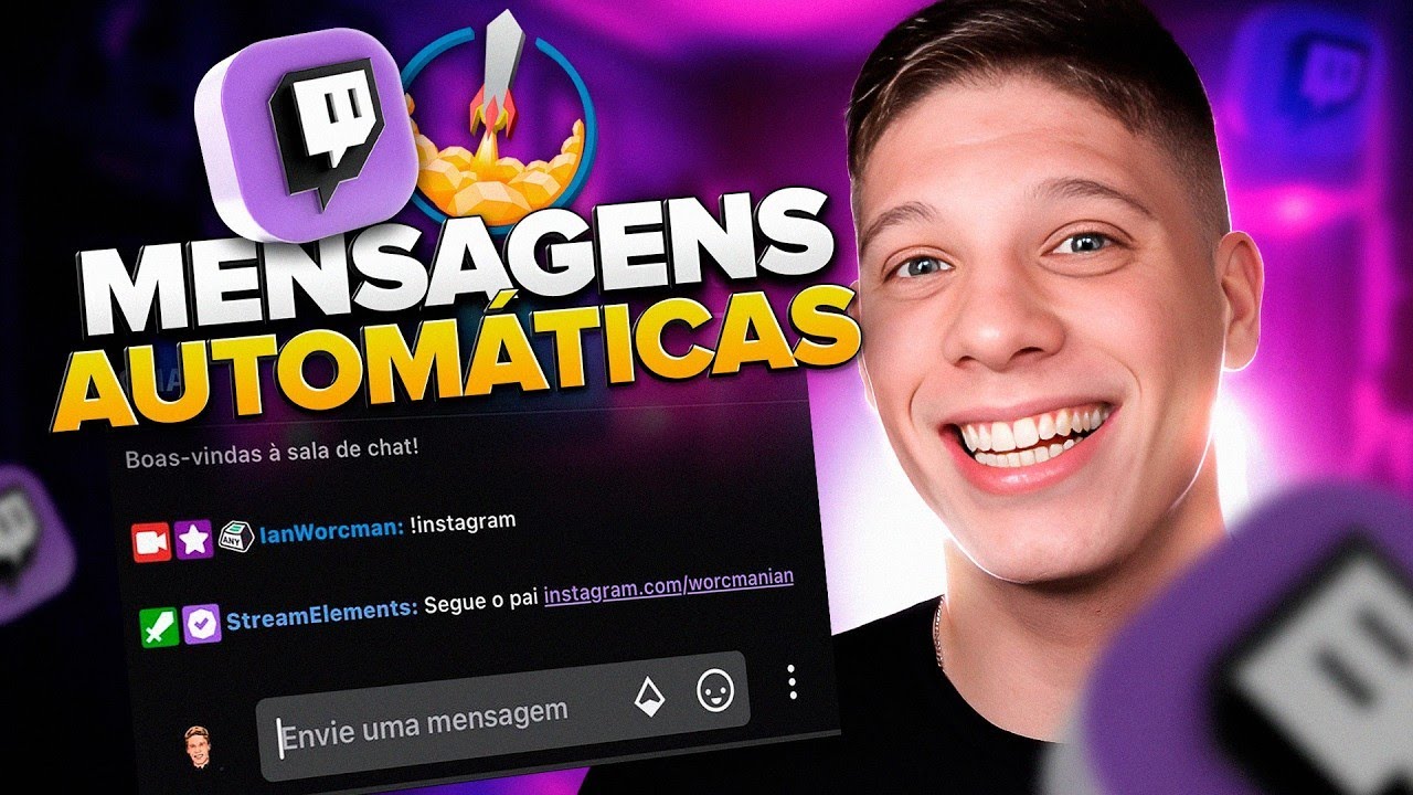 Como criar comandos na Twitch!