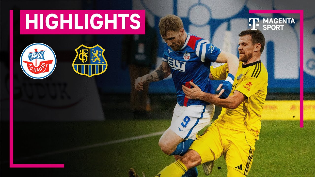 Hansa Rostock - 1. FC Saarbr&uuml;cken | Highlights 3. Liga | MAGENTA SPORT