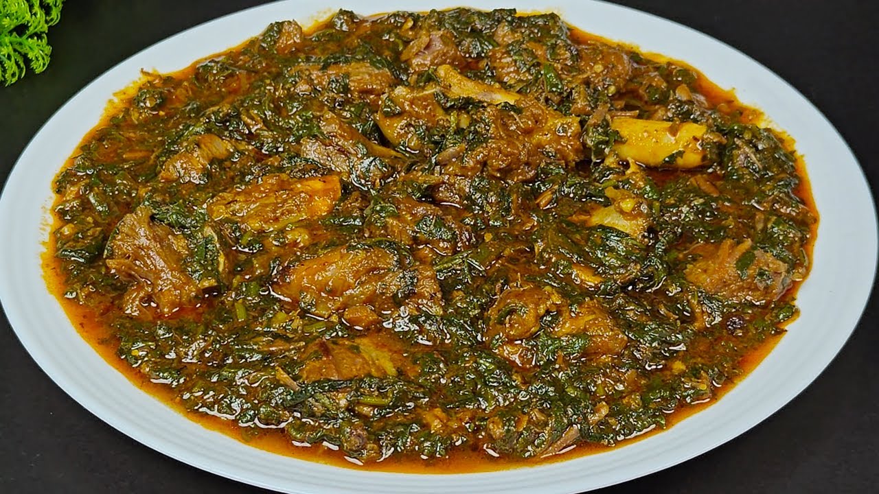Hyderabadi Palak Gosht Recipe | Masala Mutton Palak Recipe | Bhaji Gosht