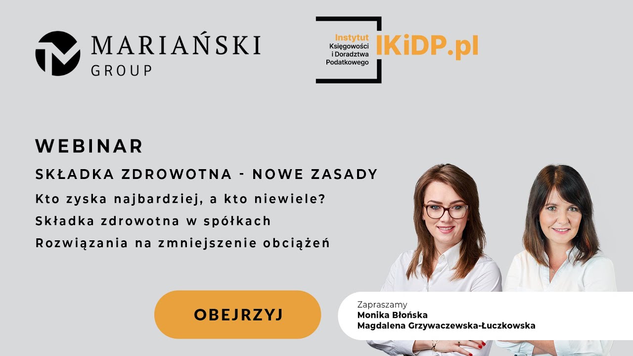 SKŁADKA ZDROWOTNA NA LATA 2025–2026 I ROZWIĄZANIA NA ZMNIEJSZENIE obciążeń #składkazdrowotna