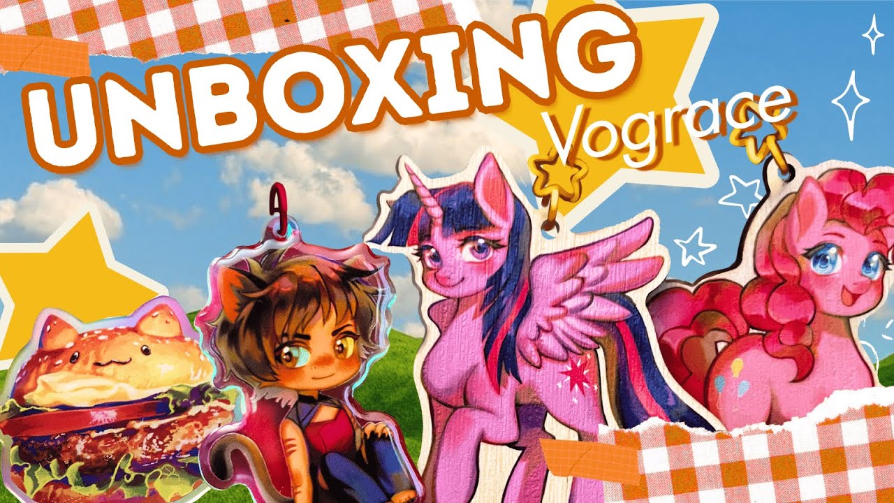 ⭐ Merch de mis ilustraciones |  Review - Unboxing Vograce