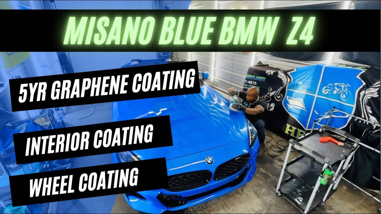 💎Graphene Protection 💎 Misano Blue Metallic BMW Z4 🔷🔹🔹