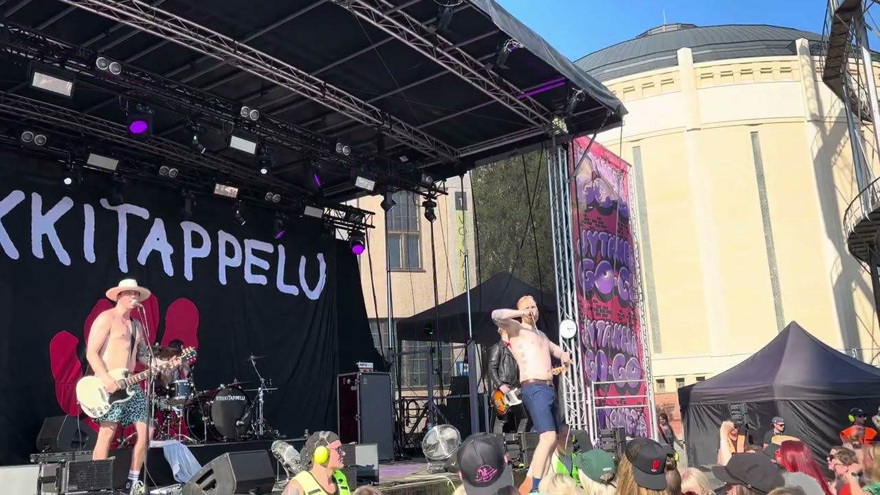 Nyrkkitappelu - Haureus sekoittaa mun p&auml;&auml;n (Jyt&auml;kes&auml;&rsquo;25)