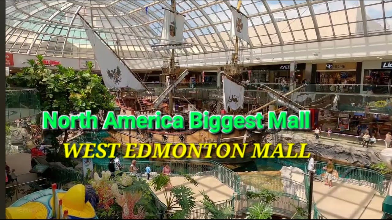 North America Biggest Mall | West Edmonton Mall | Shopping and Entertainement |Biggest Mall #WestEd