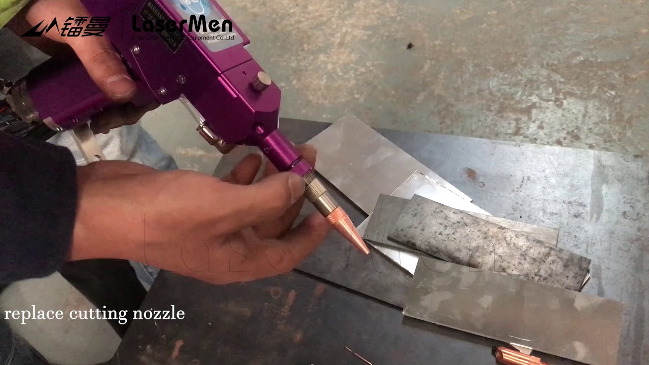 [LaserMen] 1500w handheld fiber metal welding and cutting laser machine laser welders