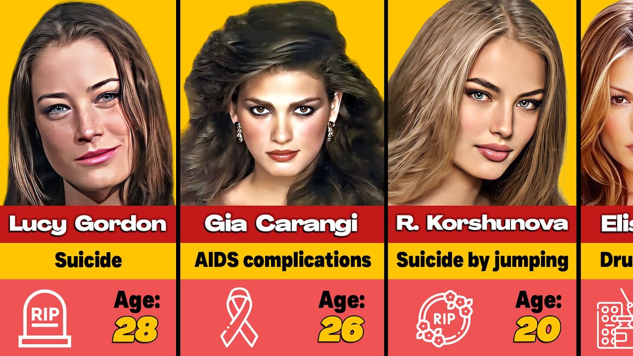 💔 Beautiful Female Models Who Tragically Died