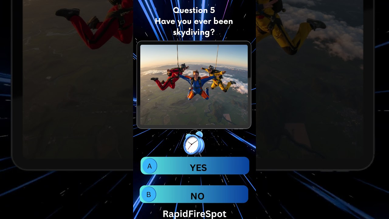 Yes / No Lightning Round – Team Building Edition 1