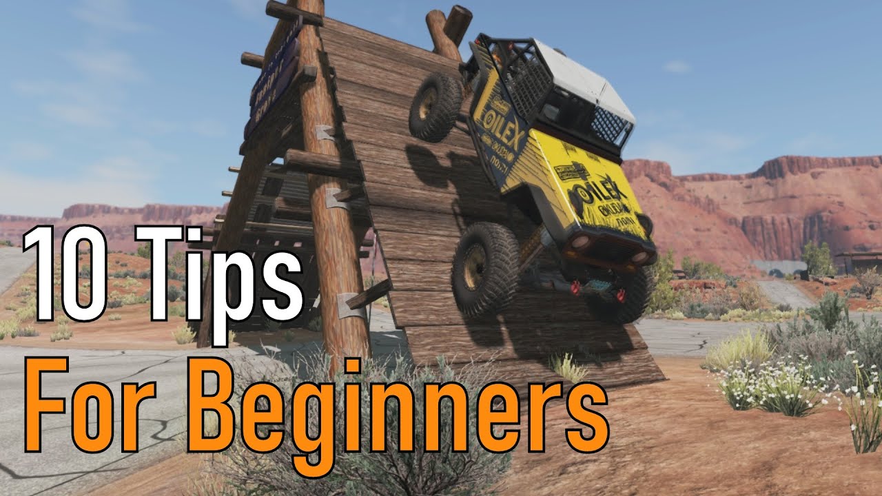 10 Tips For Beginners 2020 | BeamNG.drive