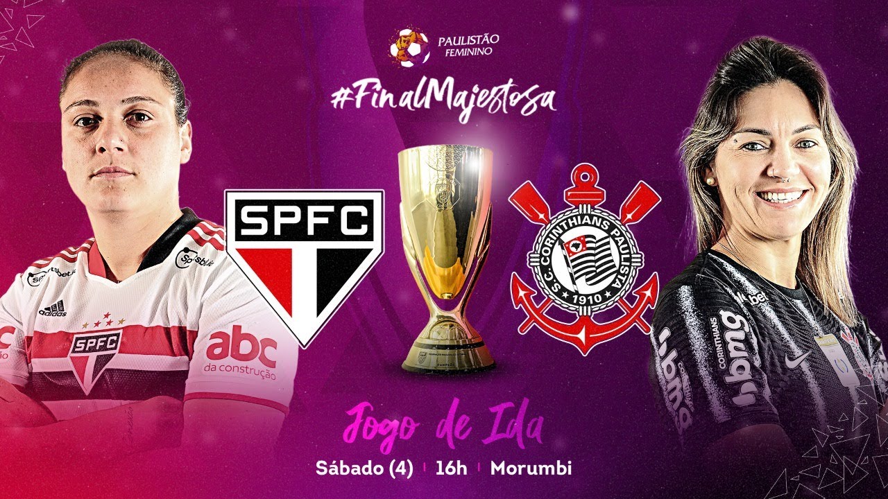 São Paulo x Corinthians AO VIVO - Paulistão Feminino