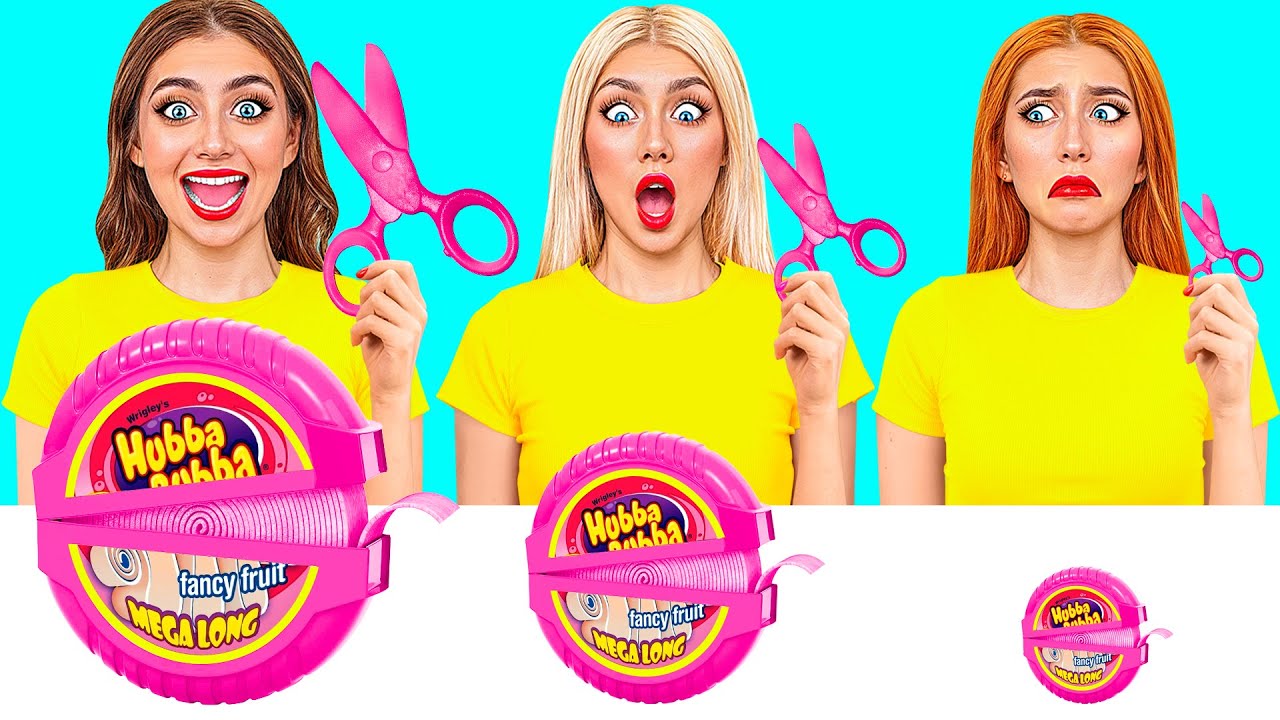 Großer, Mittlerer und Kleiner Teller Challenge | Tolle kulinarische Rezepte von Funny DO Challenge