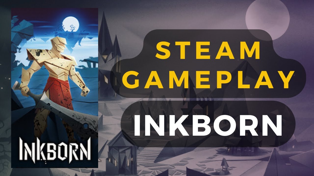 Inkborn (Roguelike Deckbuilder) Геймплей Steam для ПК | Данича