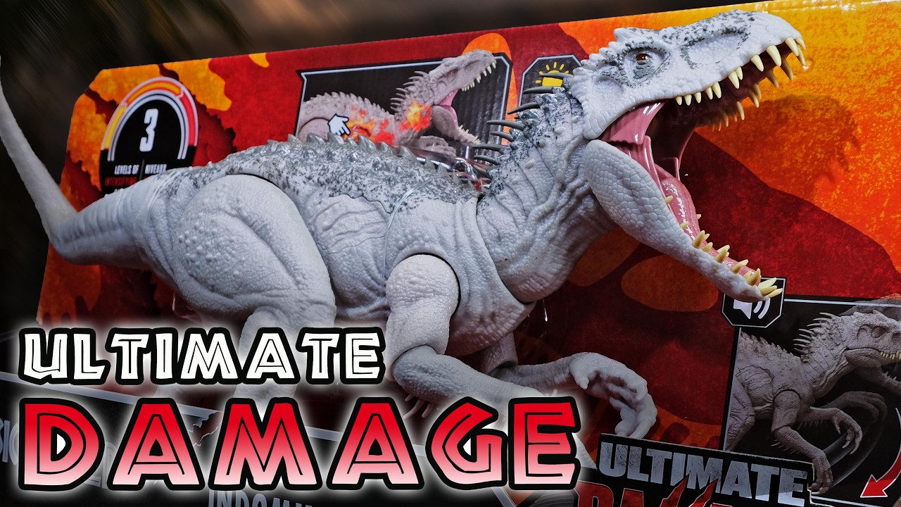 Ultimate DAMAGE Indominus Rex Review 2026 | Jurassic World Mattel