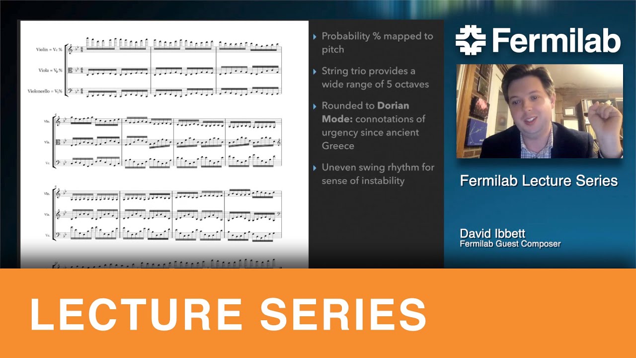 Neutrino music: a composer&rsquo;s journey &ndash; Public lecture by Dr. David Ibbett