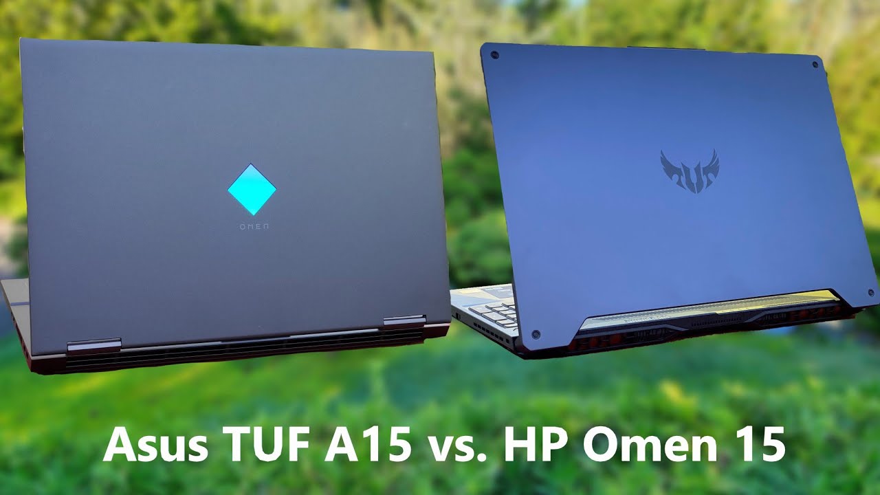 HP Omen 15 Review vs Asus TUF A15 Review! Which Gaming Laptop Should You Buy? 🔥💻🔥
