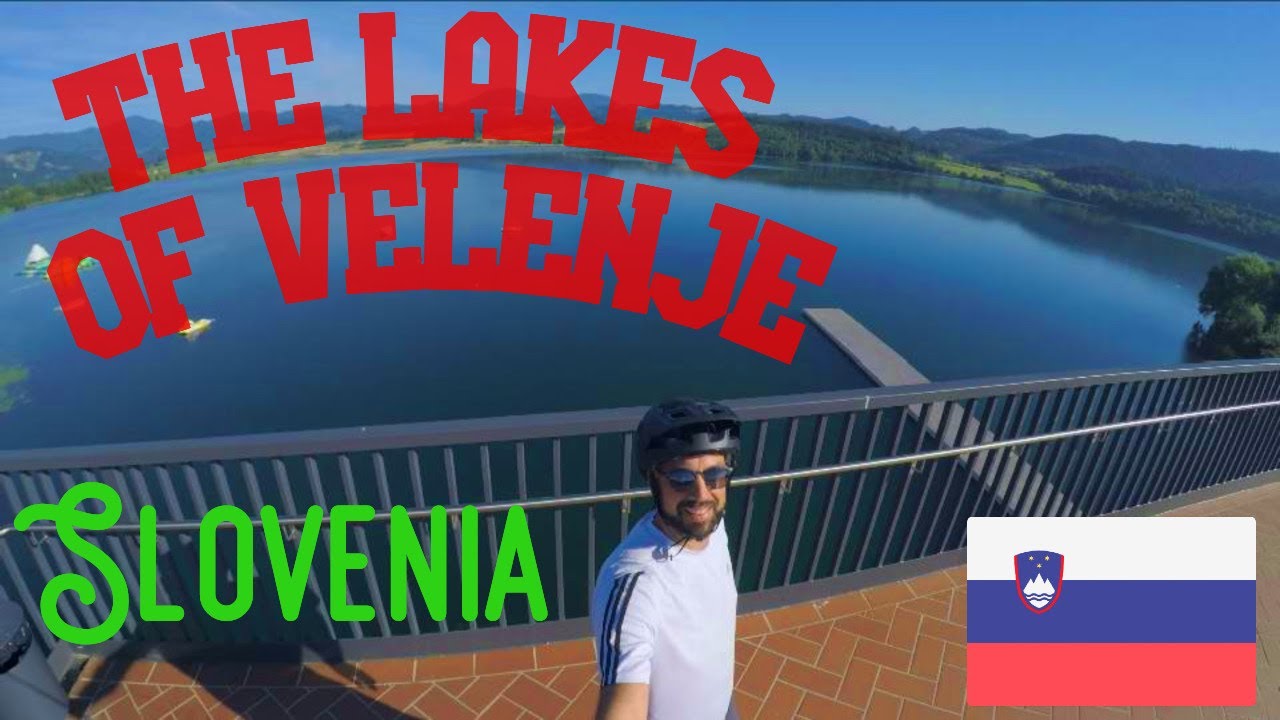 Cycling around the Lakes of Velenje