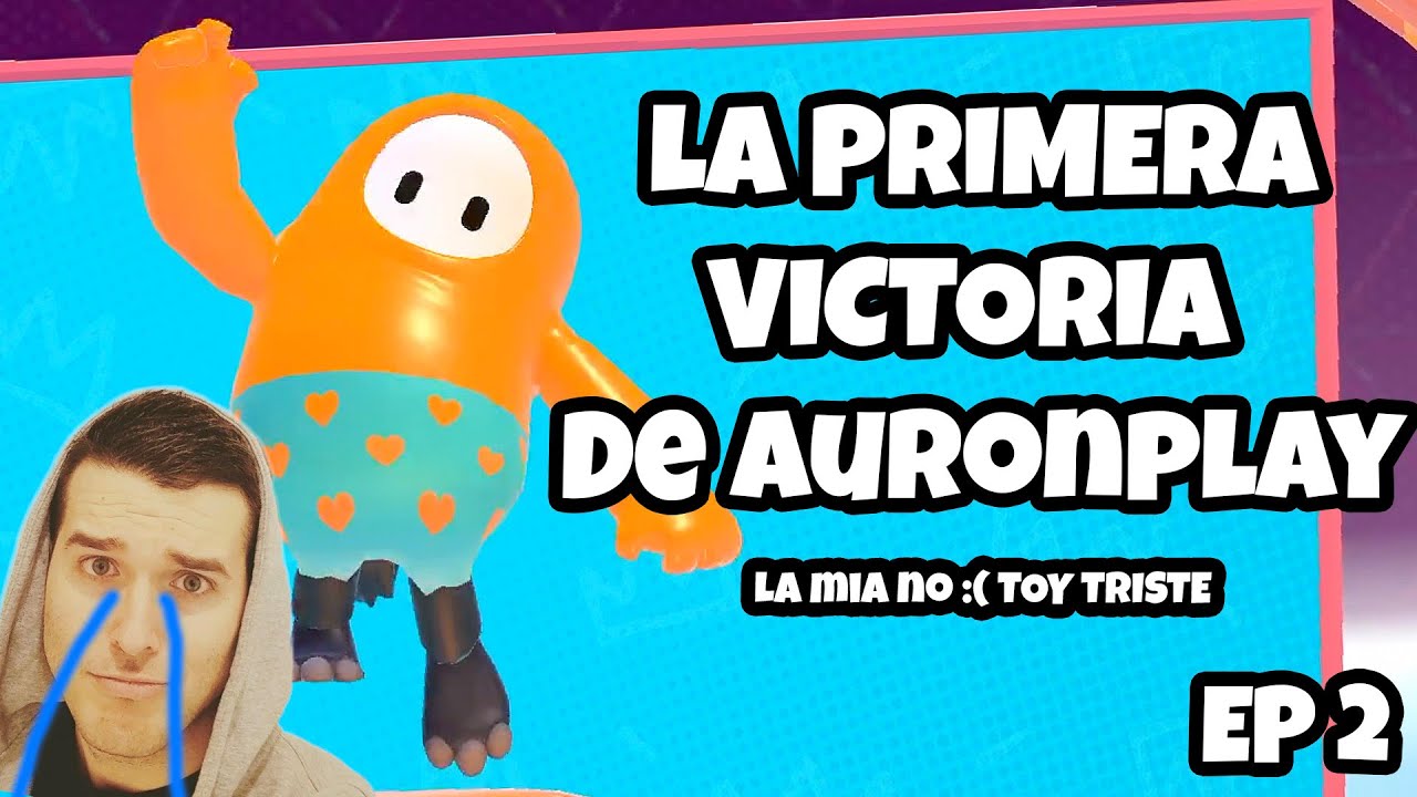 LA PRIMERA VICTORIA EN FALL GUYS de Auronplay con Reborn y Axo