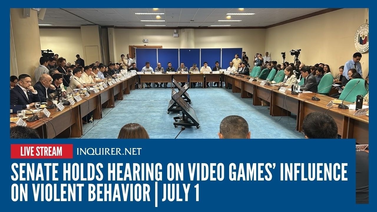 LIVE: Senate holds hearing on video games&rsquo; influence on violent behavior  | July 1