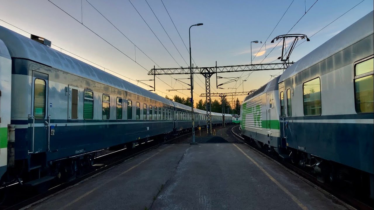 NIGHT TRAINS MEET   YÖJUNAT KOHTAAVAT  KOKKOLA CITY FIN      KESÄKUU 16 JUNE 2024