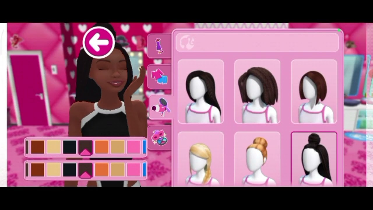 Barbie dream house adventure game new part by @wmbarbiesworld 
