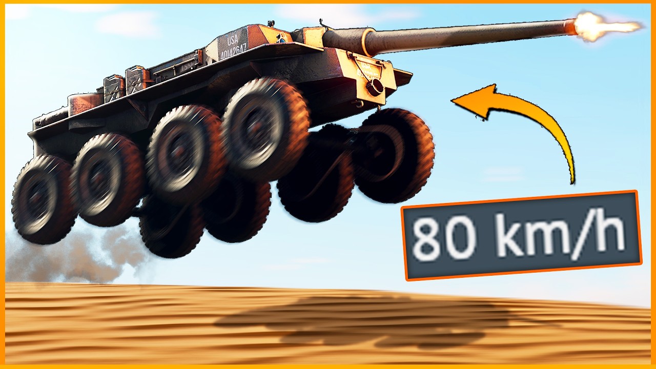 War Thunder's 8-Wheeled 