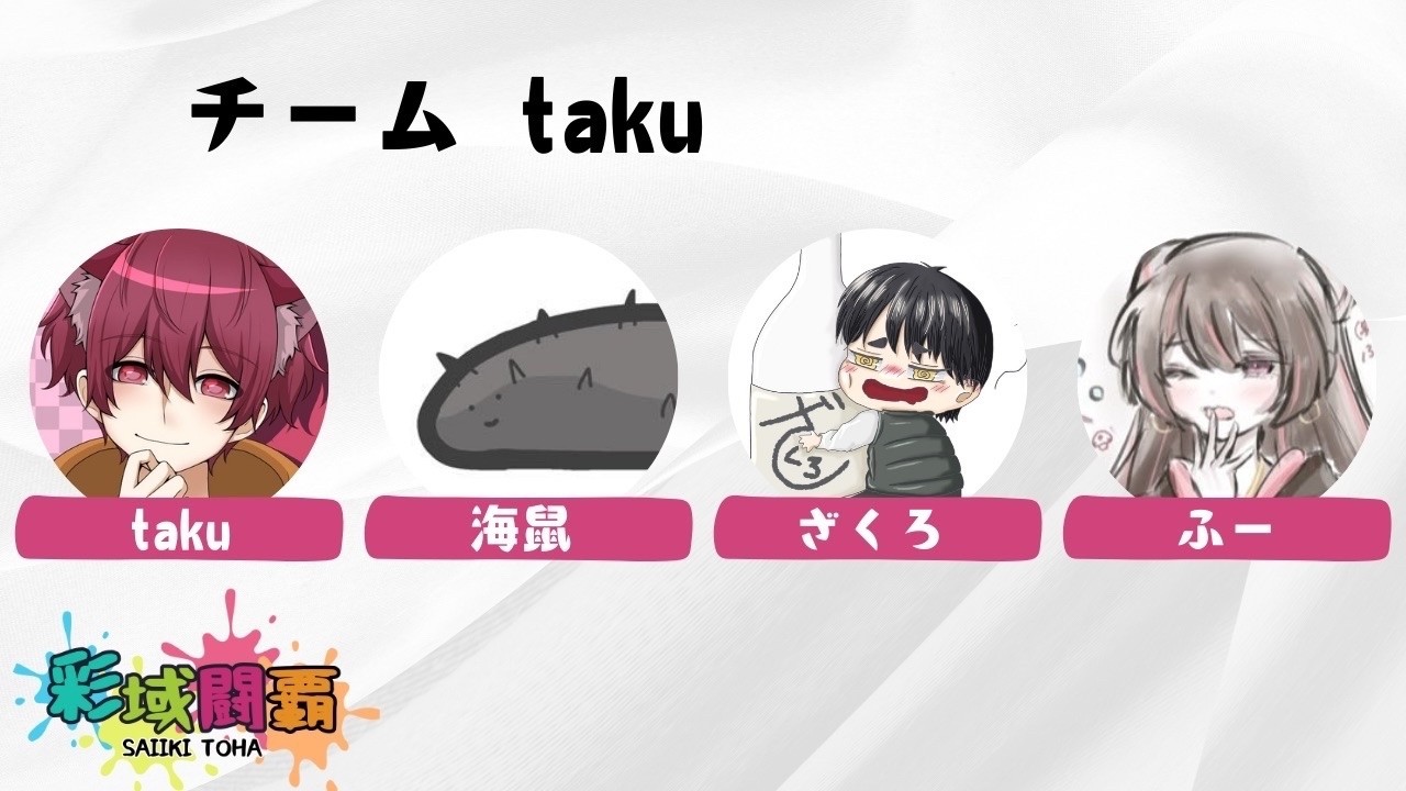 【スプラ３/彩域闘覇】2日目リーダーTAKU視点