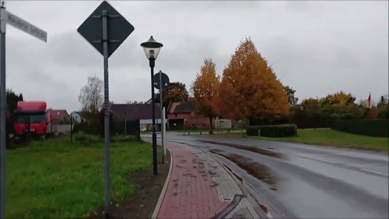 Spaziergang durch Wansdorf Ortsteil der Gemeinde Schönwalde - Glien in Havelland