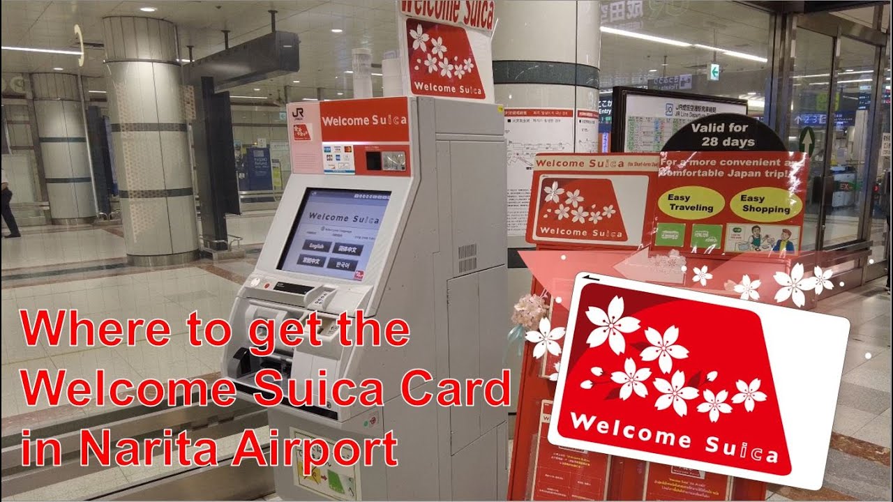 Navigating Narita Airport: How to get the Welcome Suica Card