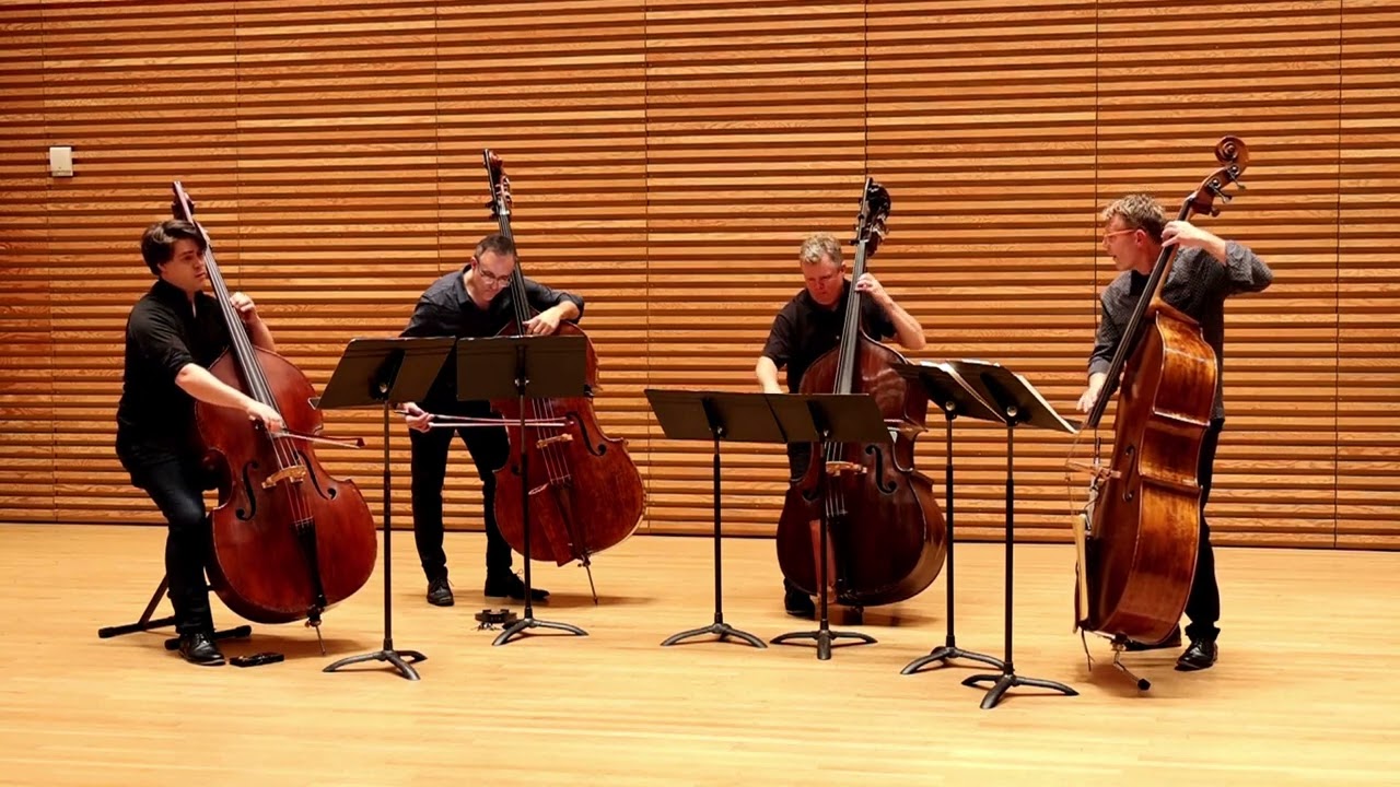 NY Bass Quartet  Live at ISB June 7, 2023: 