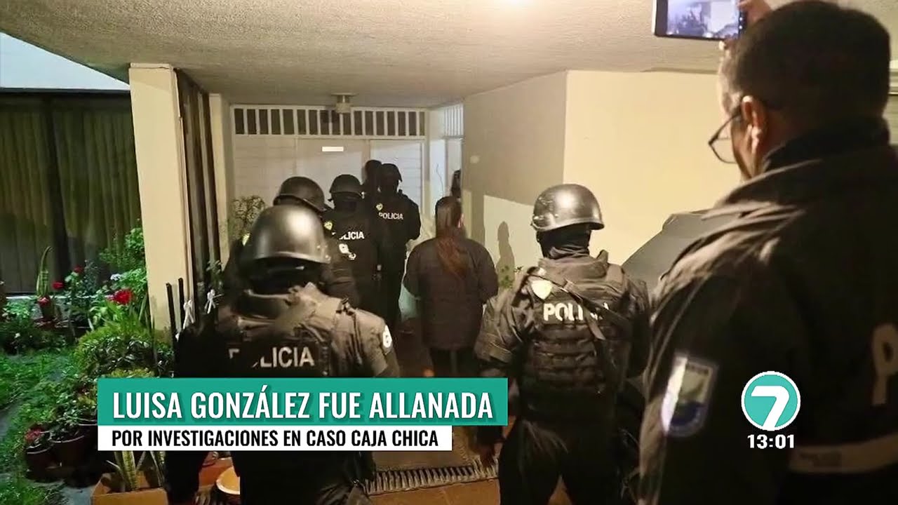 Allanan la casa de Luisa G. por presunto lavado de activos