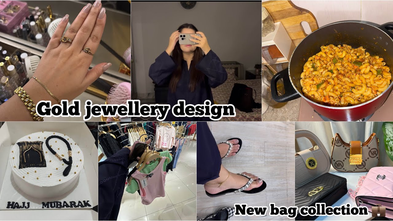 My gold jewellery designs🤗|Bag ki new collection| kch logon ko dekhna nhi pasnd mujhy wo mat dekhy🙏🏻