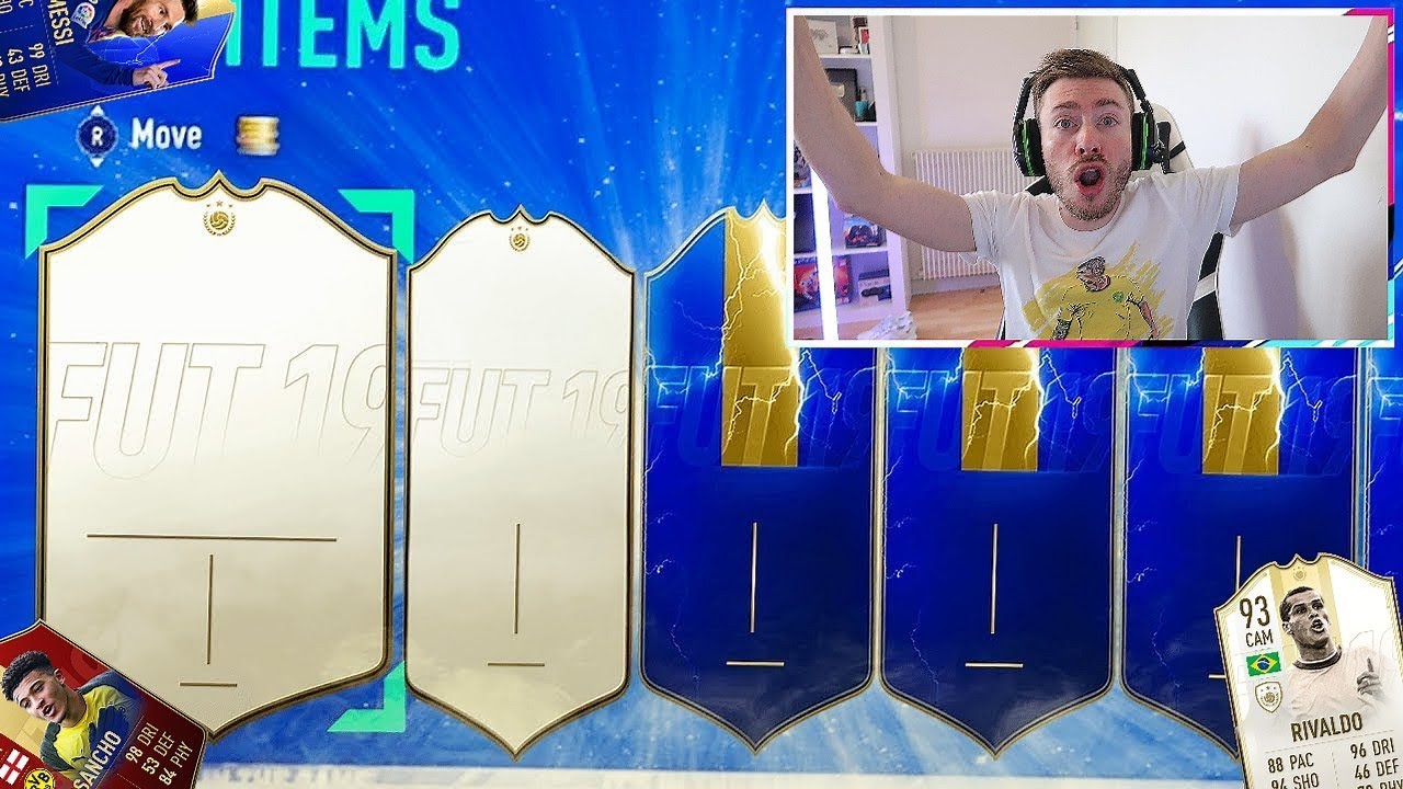 FUT 19 | LE YOUTUBER LE + CHANCEUX 😎 ENORME BEST OF TOTS