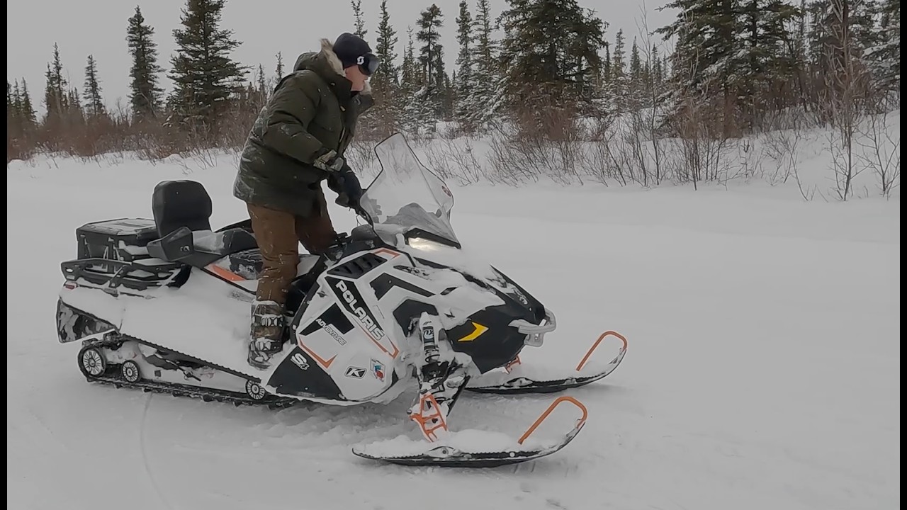 Taking a Break From Our Off Grid Cabin to Enjoy Some Winter Fun!  Snow Machine to Back Country Cabin