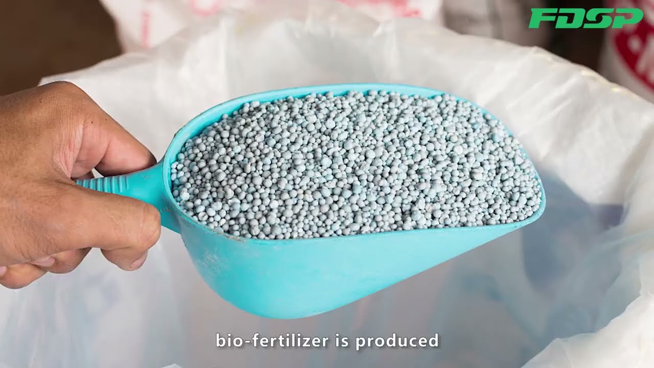 Bio-organic fertilizer pellet production line