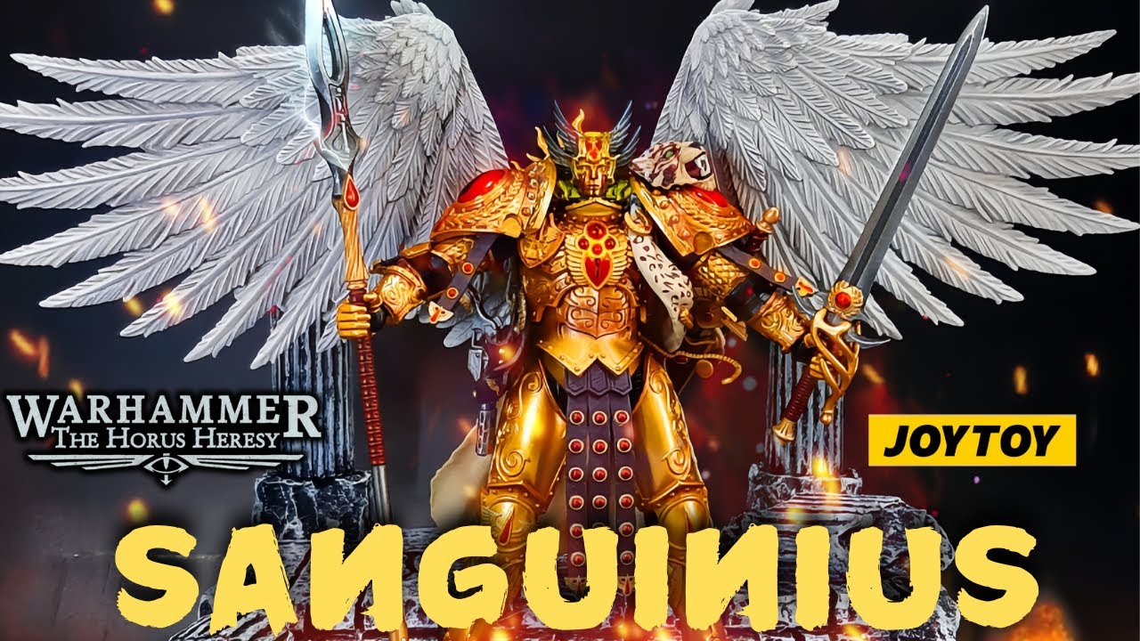 Unboxing NEW JOYTOY Warhammer  - Sanguinius Primarch of the IXth Legion - Blood Angels