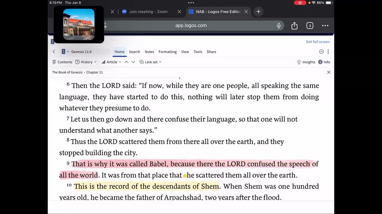 Genesis 11 part 1