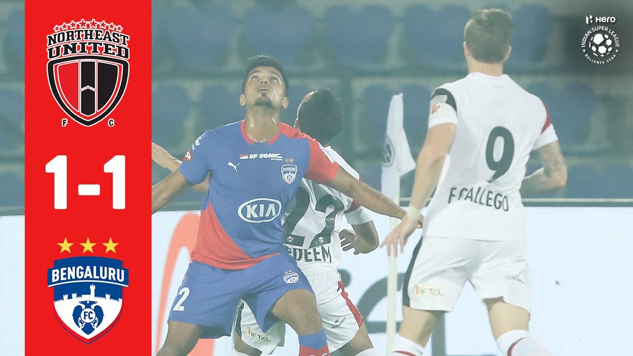 Hero ISL 2018-19 | NorthEast United FC 1-1 Bengaluru FC | Highlights