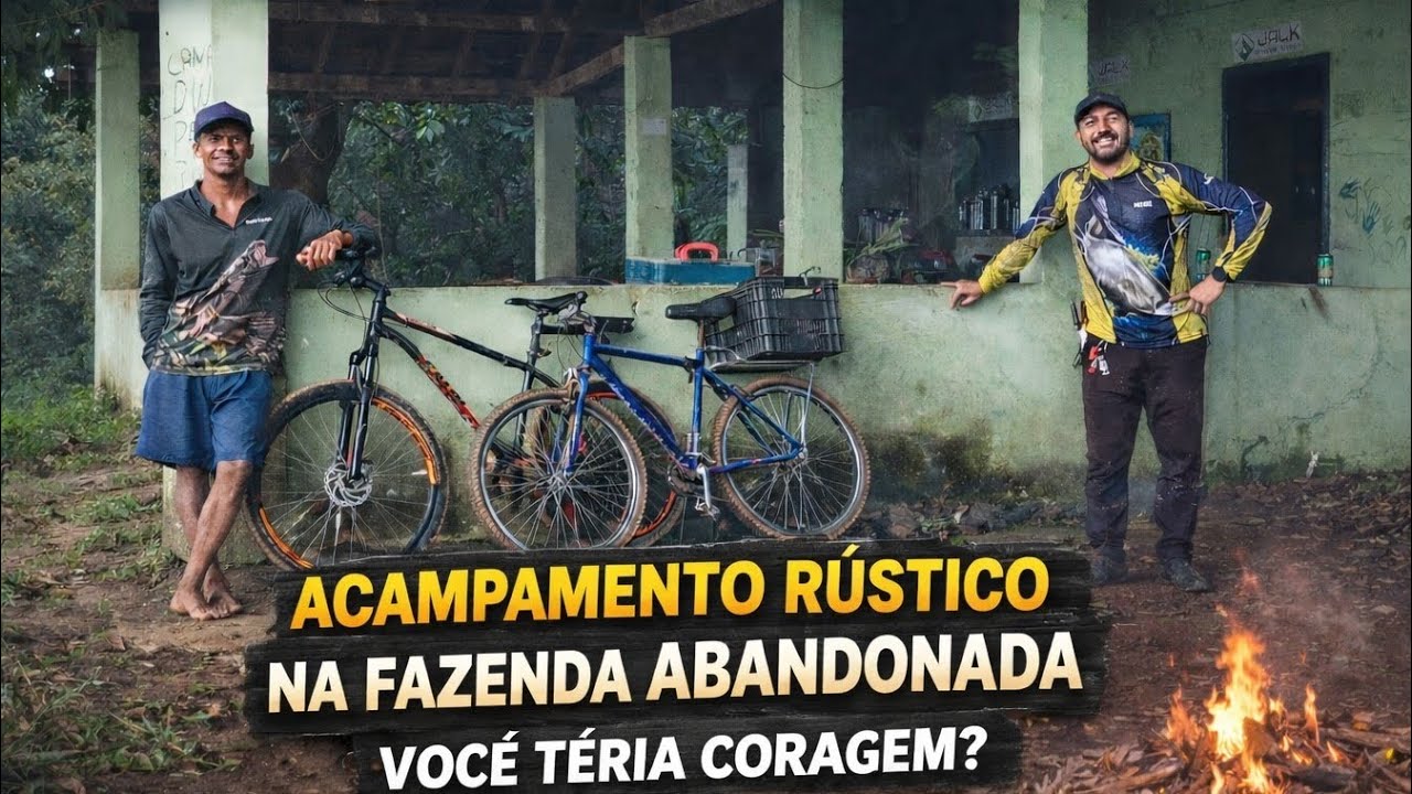 👉 Ninguém acreditou que dormimos aqui… 😱 ACAMPAMENTO RÚSTICO NA FAZENDA