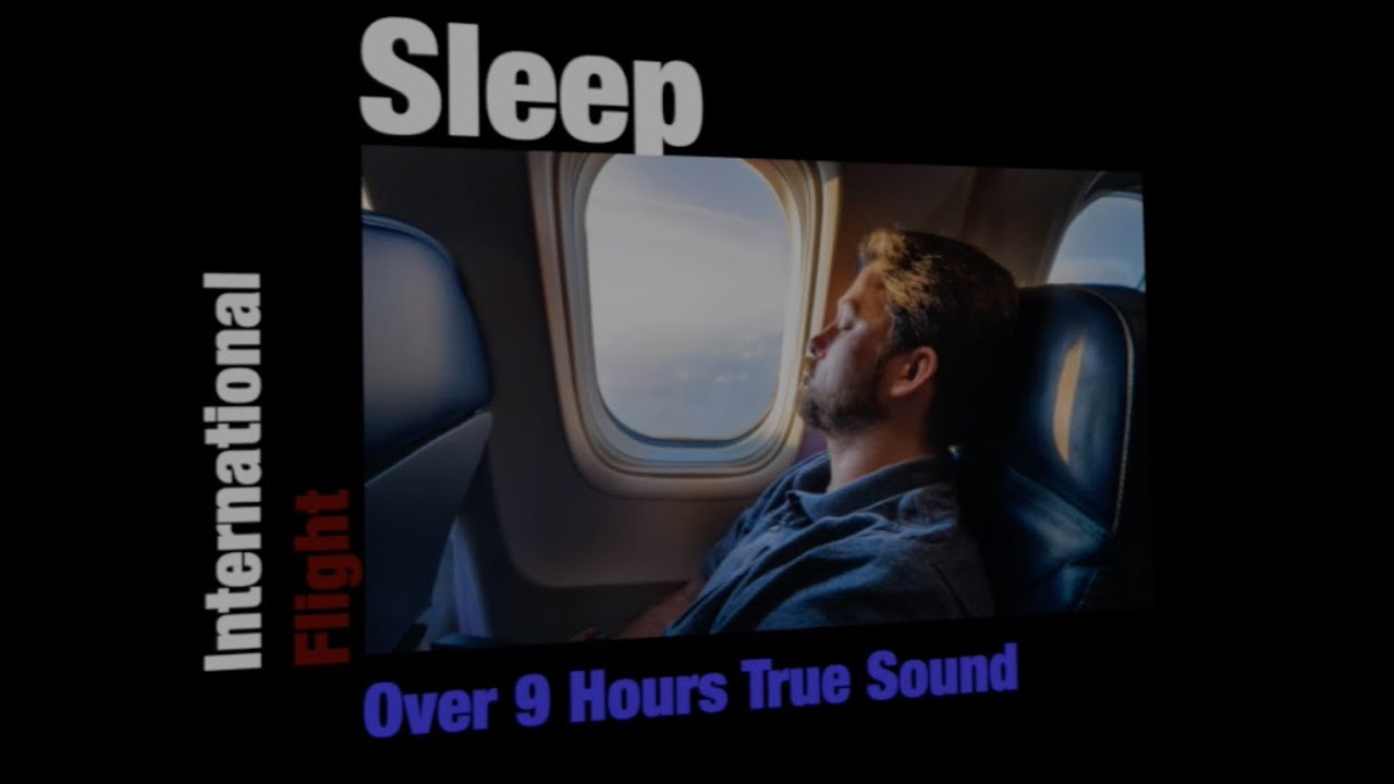 Airplane Jet Engine Pink Noise for Sleep &ndash;&nbsp;White Noise for Relaxation 9.5 Hours