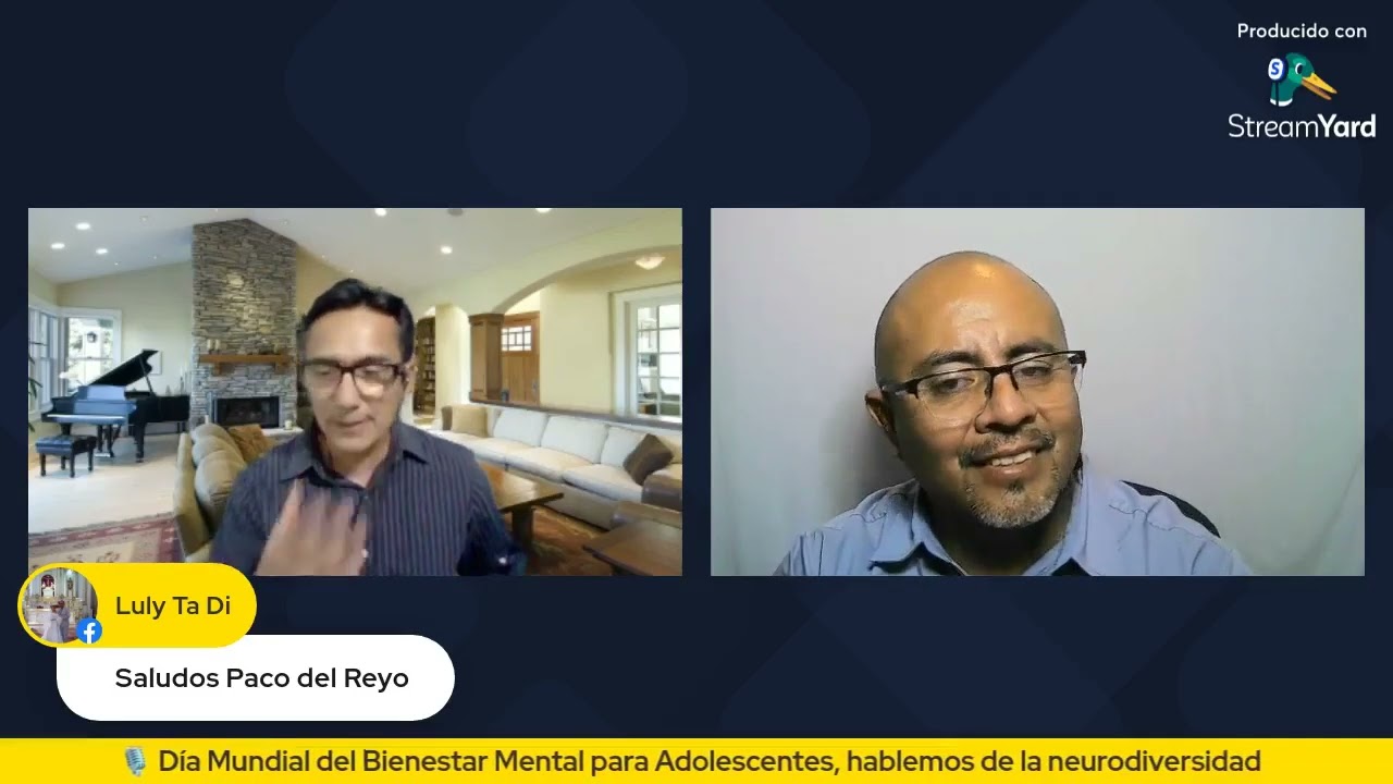 Charla 234 Día Mundial del Bienestar Mental para adolescentes, hablemos de la neurodiversidad