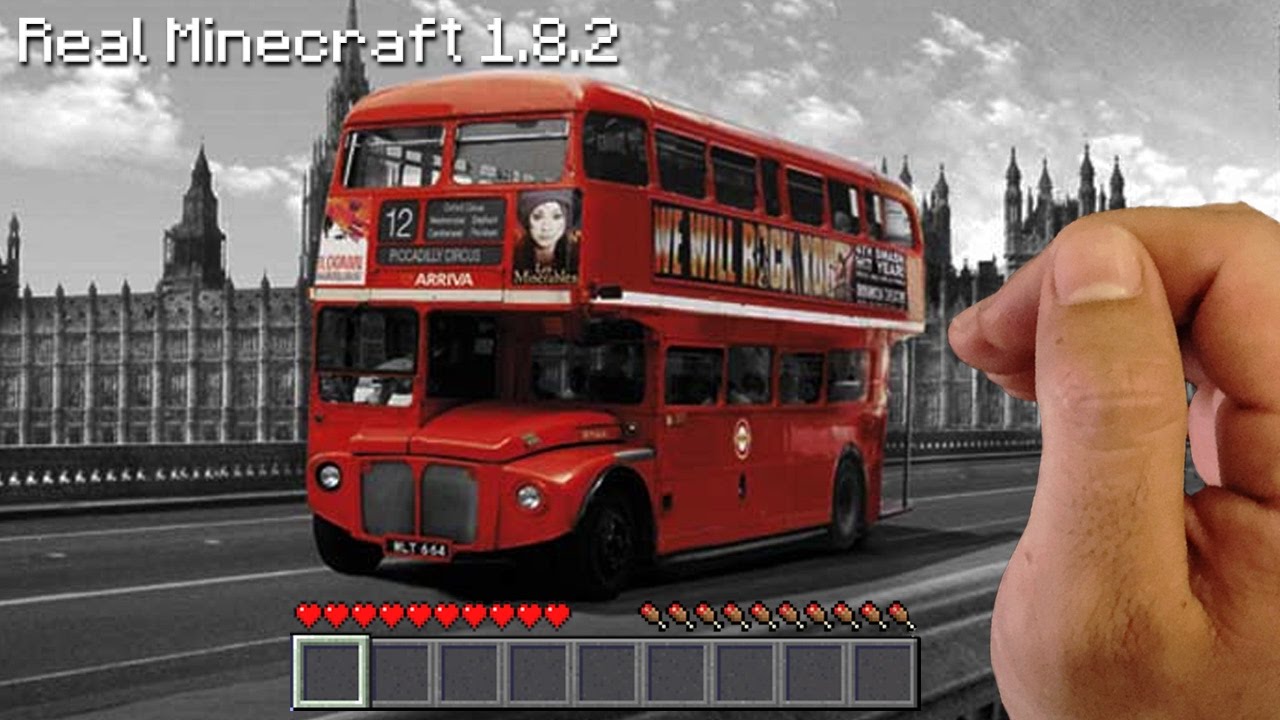 Real Life Minecraft - LONDON BRIDGE & CC HOLIDAYS (Realistic Minecraft)