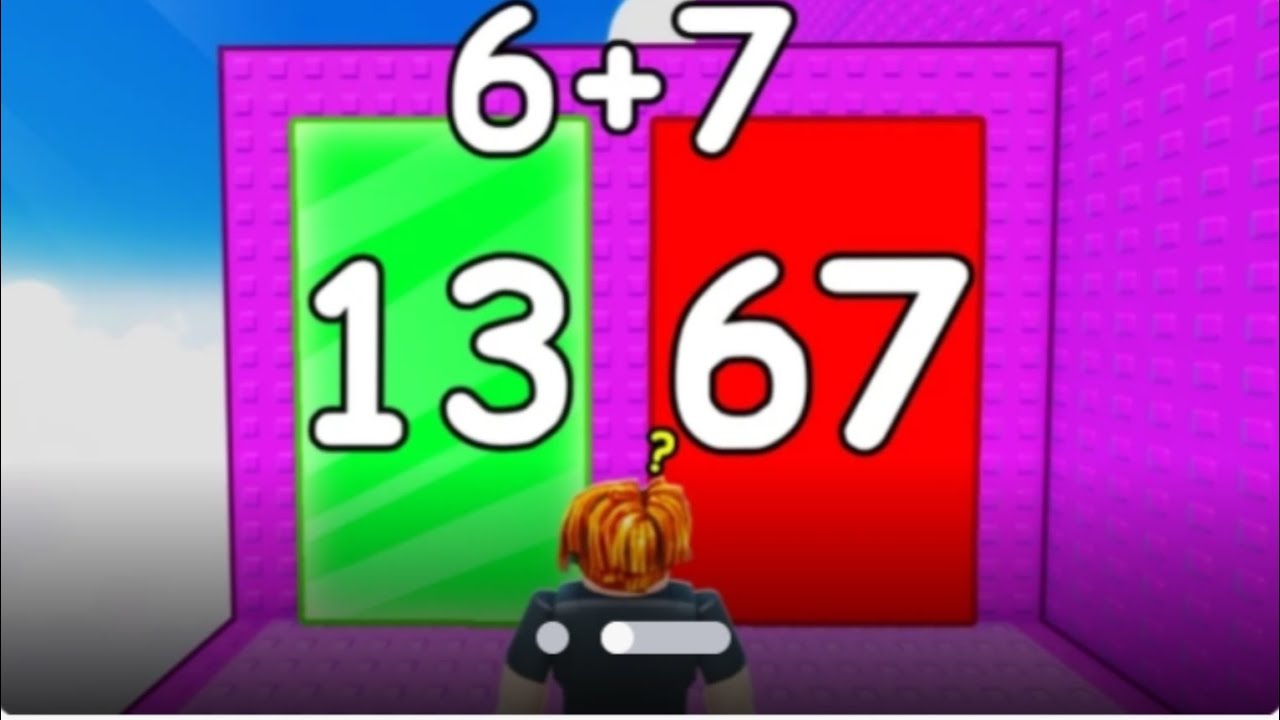 Math tower obby