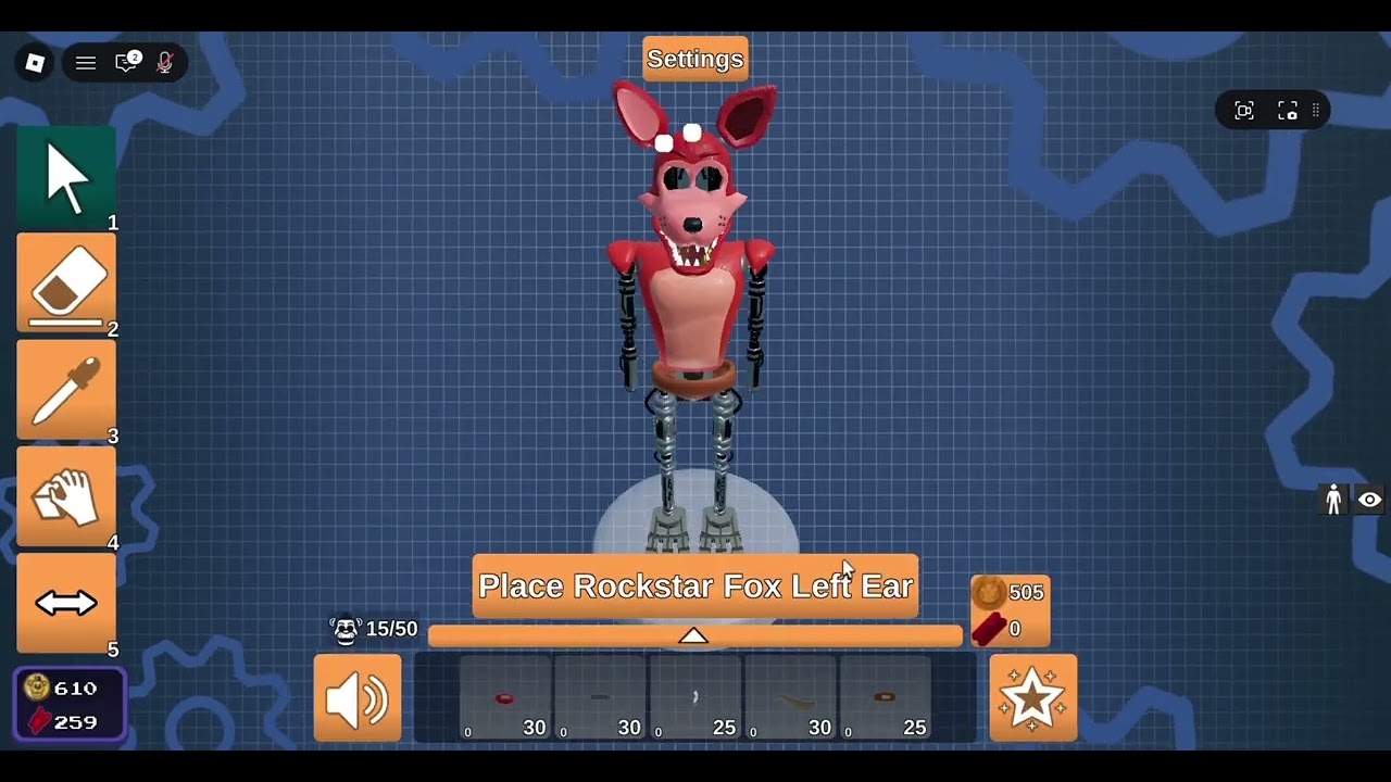 ROBLOX Fnaf TPRR OC Maker guide? thing? Idk bro it's helpful